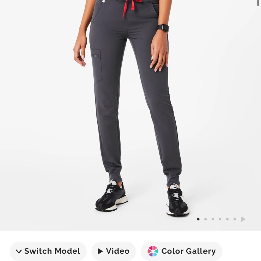 Figs Charcoal Zamora Jogger Scrub pants